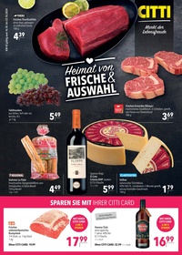 CITTI Markt Prospekt - Frische & Auswahl