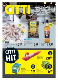 CITTI Markt Prospekt - Angebote für Profis