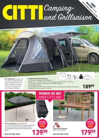 CITTI Markt Prospekt - Camping und Grillsaison