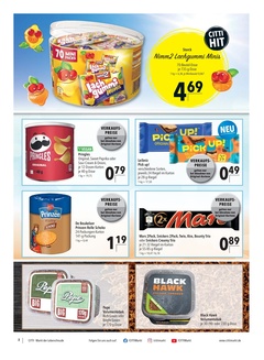 CITTI Markt Prospekt - Kioskwerbung