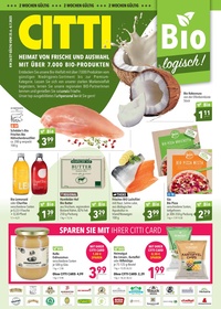 CITTI Markt Prospekt - Bio logisch