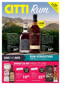 CITTI Markt Prospekt - Rum aus aller Welt