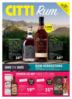 CITTI Markt Prospekt - Rum aus aller Welt