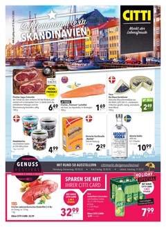 CITTI Markt Prospekt - Schlemmen wie in Skandinavien