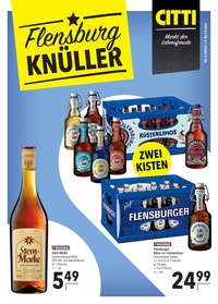 CITTI Markt Prospekt - Flensburg Knüller