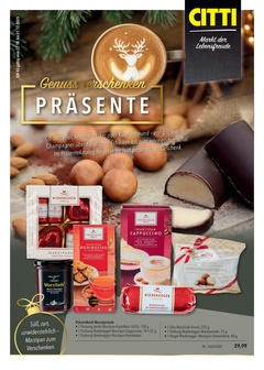 CITTI Markt Prospekt - Präsente - Seite 1