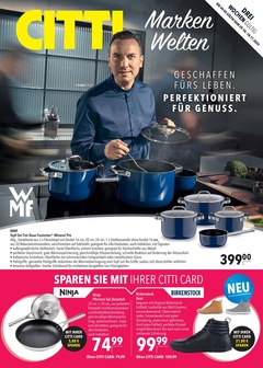CITTI Markt Prospekt - Markenwelten - Seite 1