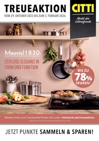 CITTI Markt Prospekt - Treueheftaktion