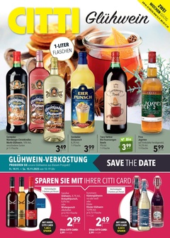 CITTI Markt Prospekt - Glühwein - Seite 1