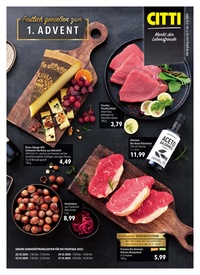 CITTI Markt Prospekt - 1. Advent