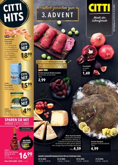 CITTI Markt Prospekt - Angebote ab 10.12. - Seite 1