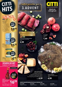CITTI Markt Prospekt - Festlich genießen zum 3. Advent