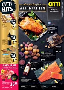 CITTI Markt Prospekt - Wir wünschen frohe Weihnachten