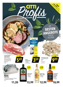 CITTI Markt Prospekt - Aktuelle Angebote für Profis - Seite 1