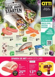 CITTI Markt Prospekt - Angebote ab 07.01. - Seite 1