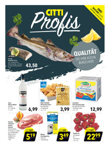 CITTI Markt Prospekt - Angebote für Profis - Seite 1