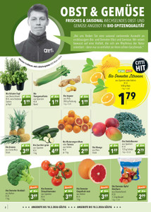 CITTI Markt Prospekt - Bio logisch - Seite 2