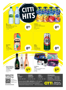 CITTI Markt Prospekt - Kioskwerbung