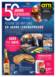 CITTI Markt Prospekt - Angebote ab 18.03.