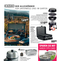 CITTI Markt Prospekt - Angebote für den Camping-Urlaub Angebote