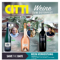 CITTI Markt Prospekt - Wein
