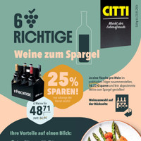 CITTI Markt Prospekt - Wein