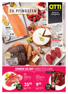 CITTI Markt Prospekt - Angebote ab 19.05.