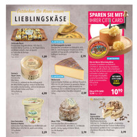 CITTI Markt Prospekt - Käse