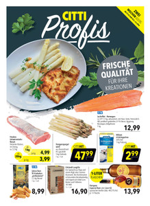 CITTI Markt Prospekt - Aktuelle Angebote für Profis - Seite 1