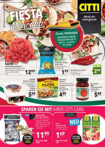 CITTI Markt Prospekt - Fiesta Mexicana - Seite 1