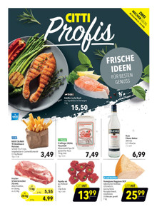 CITTI Markt Prospekt - Aktuelle Angebote für Profis - Seite 1