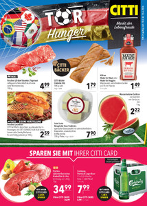 CITTI Markt Prospekt - Angebote ab 10.06. - Seite 1