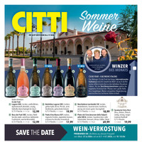 CITTI Markt Prospekt - Wein