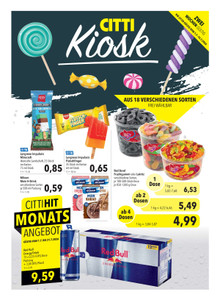 CITTI Markt Prospekt - Kioskwerbung - Seite 1