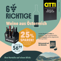 CITTI Markt Prospekt - Wein