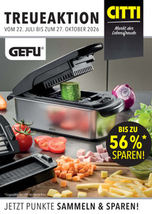 CITTI Markt Prospekt - Treueheftaktion - Seite 1
