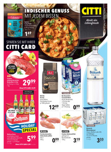 CITTI Markt Prospekt - Angebote ab 05.08. - Seite 1