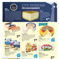 CITTI Markt Prospekt - Käse