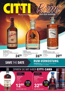 CITTI Markt Prospekt - Rum - Seite 1