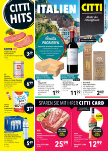 CITTI Markt Prospekt - Angebote ab 26.08. - Seite 1