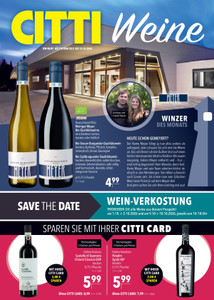 CITTI Markt Prospekt - Weine - Seite 1