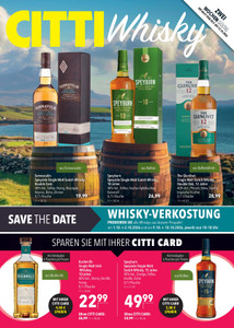 CITTI Markt Prospekt - Whisky - Seite 1