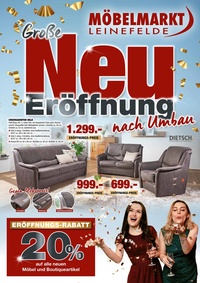 Möbelmarkt Leinefelde Prospekt - Angebote ab 13.09.