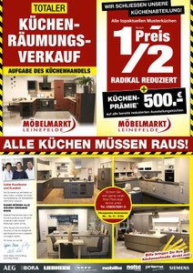 Möbelmarkt Leinefelde Prospekt - Angebote ab 23.05.