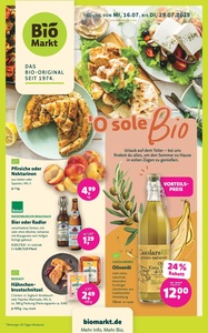 Füllhorn Landau Biomarkt Prospekt - O sole Bio - Gültig von Mi, 16.7. - Di, 29.7.