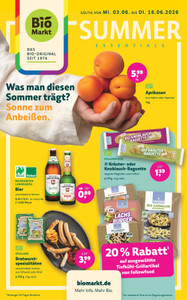 Füllhorn Landau Biomarkt Prospekt - Sonne zum anbeißen / Bio-Angebote