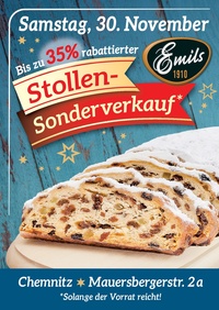 Emil Reimann Prospekt - Stollenverkauf