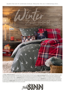 Betten Sinn Prospekt - Betten Sinn Winterzauber