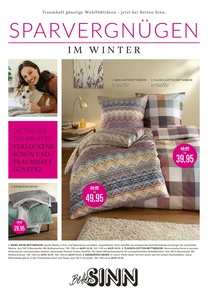 Betten Sinn Prospekt - Betten Sinn_Sparzeit im Winter