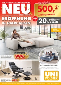 Uni-Polster Prospekt - Angebote ab 31.07.